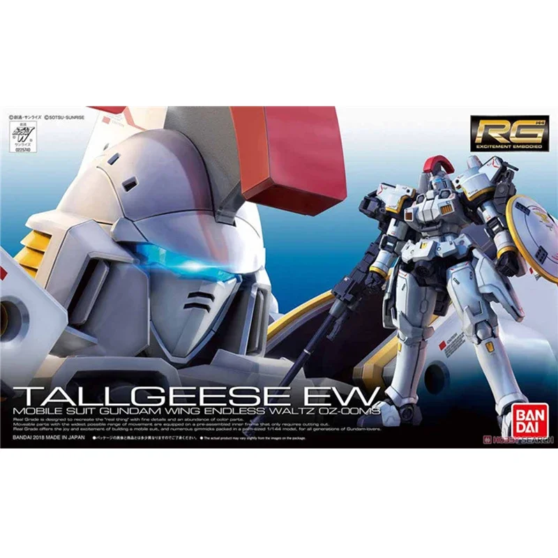 BANDAI RG 28 1/144 Anime OZ-00MS Tallgeese EW Gundam Assembly Model Kit Action Toy Figures Christmas Gift