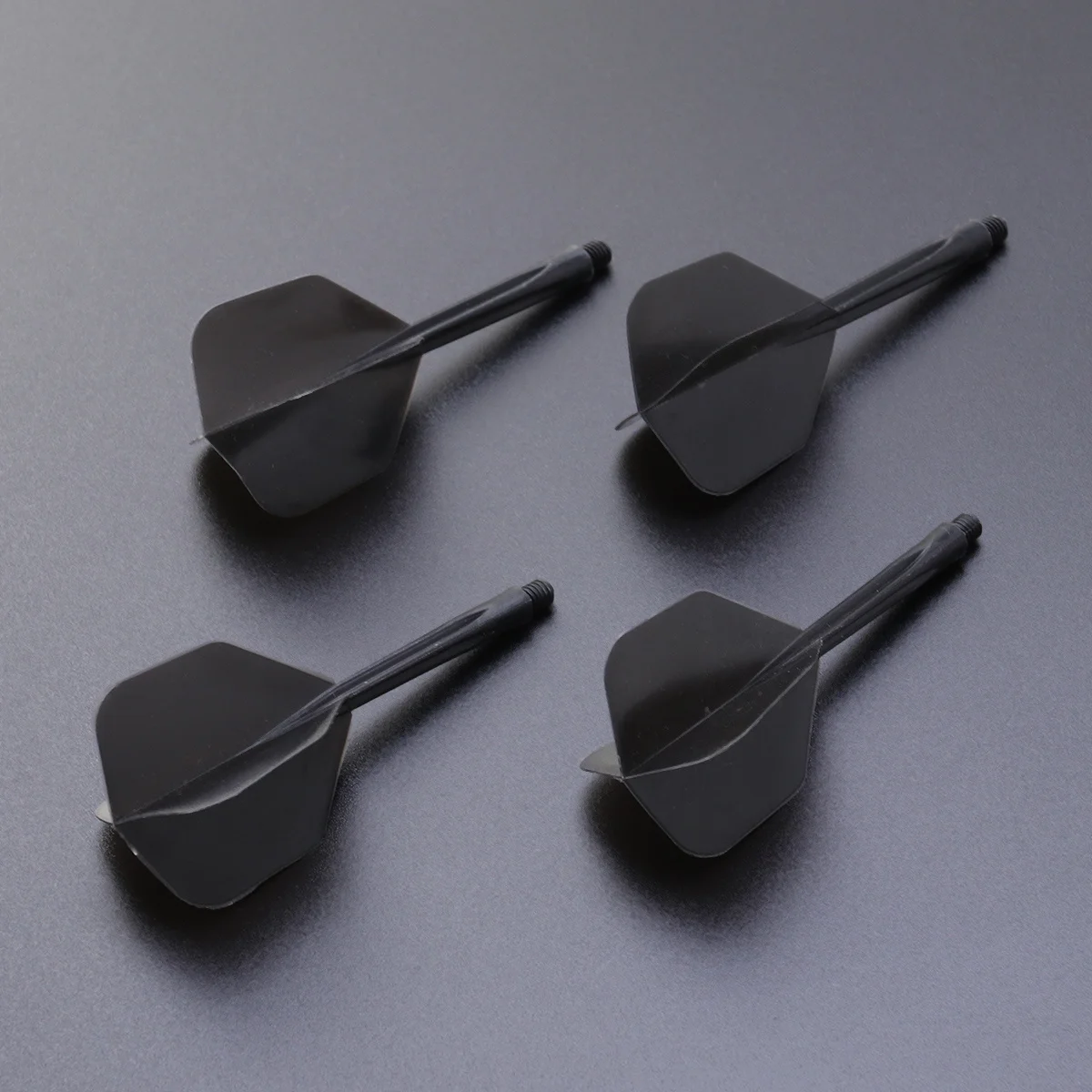 

4Pcs Dart Flights Transparent Plastic Fine Thread for Indoor Outdoor Sports Dart Tail Wings Accessories Supplies