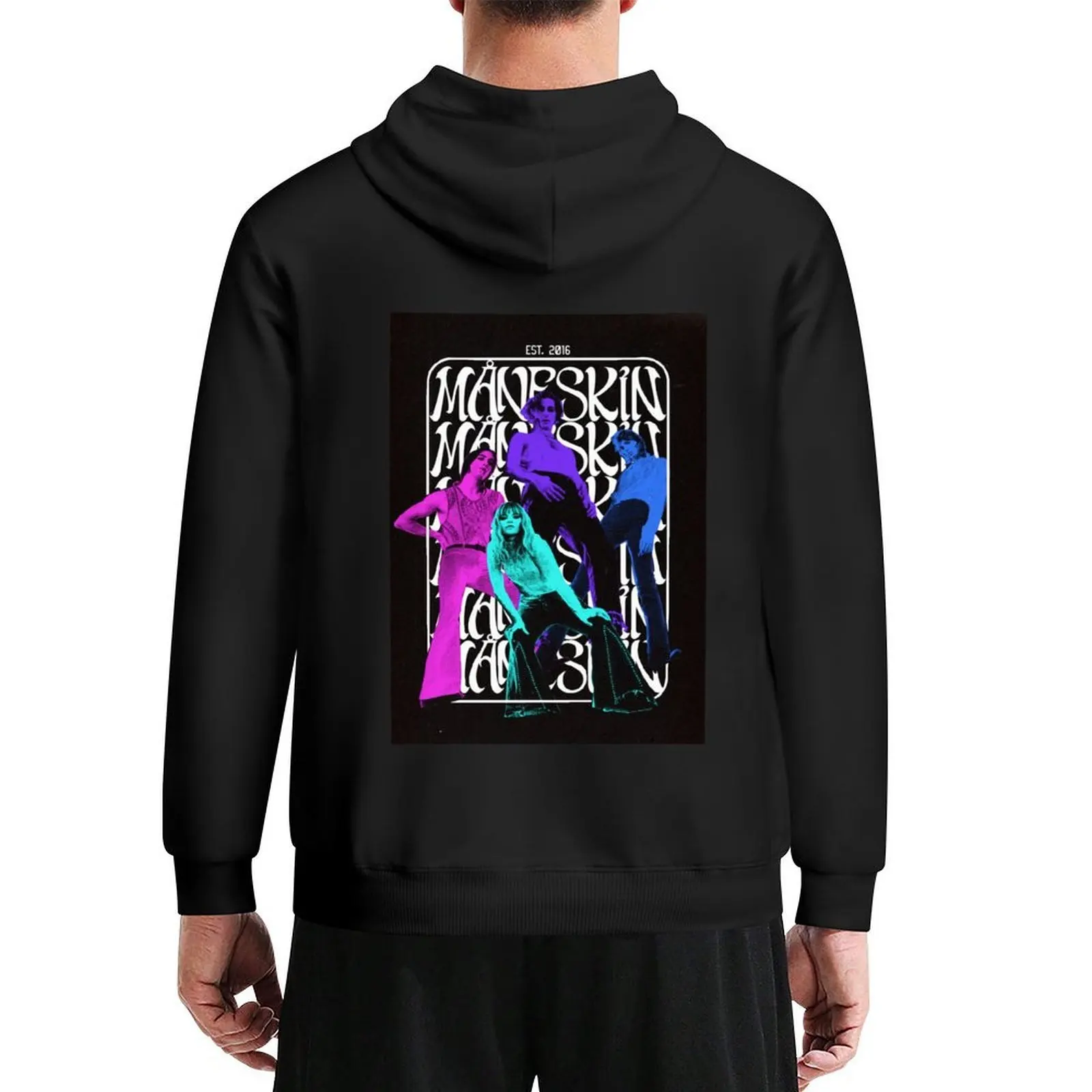 

Maneskins Poster Hoodie male clothes graphic t shirts men mens clothes men's clothing men's hoodies
