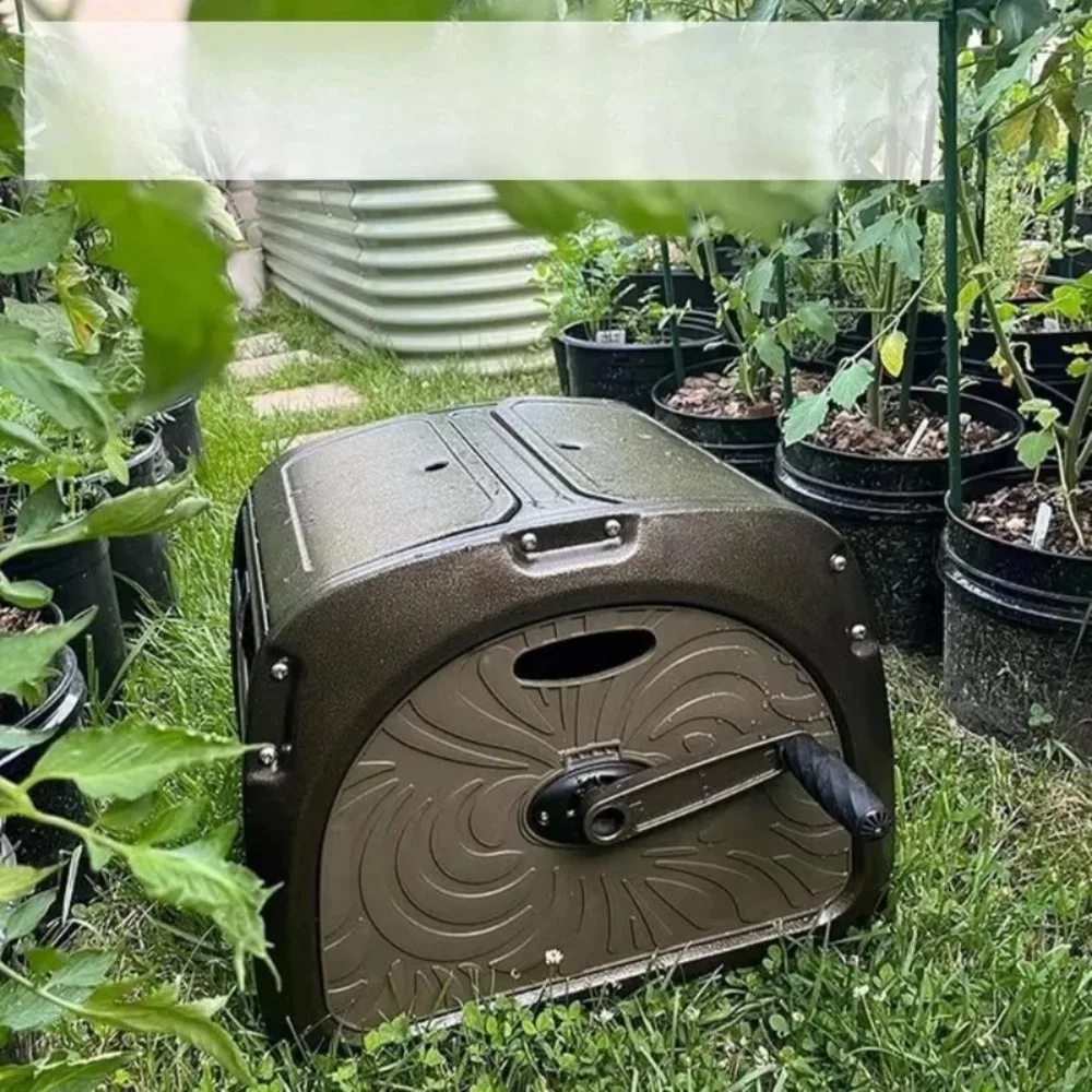 صندوق بكرة خرطوم معدني منزلي/أخضر، بكرة تخزين خرطوم حديقة شديدة التحمل، مقبض كرنك، سعة خرطوم 150 قدم 5/8 بوصة، أفضل خصومات