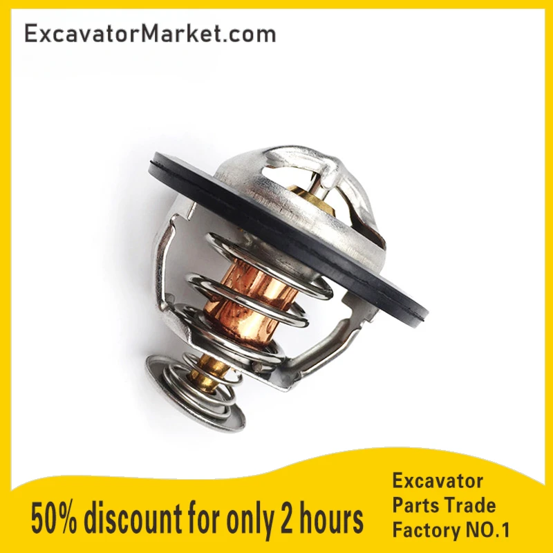 

Engine Excavator for SK75-8 SY75C-9 For CX75 Thermostat 4JB1 4LE2 4LE1 8-97361770-0 8-94382545-0 8-94365674-2