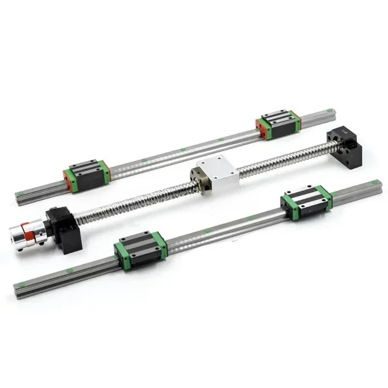 Numerical control Precision ball screws for machine tools 16 mm ball screws 5 mm leads 1605 1204 ball screws with nuts