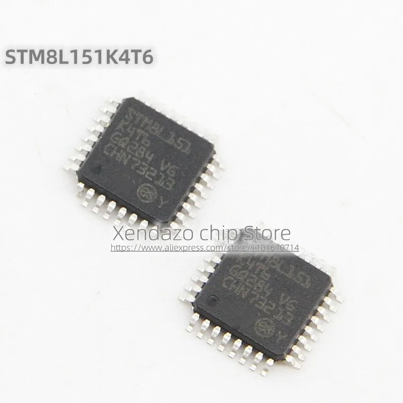 5pcs/lot STM8L151K4T6 STM8L151 LQFP-32 package 16KB 8-bit microcontroller chip