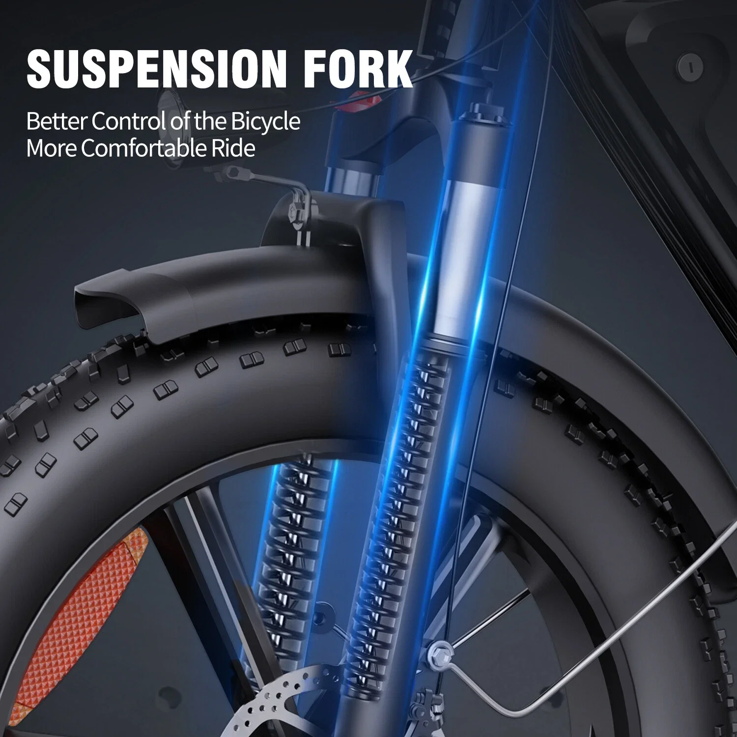 دراجة كهربائية Ridstar للبالغين 1500 وات 48 فولت 15AH Road City Ebike للبالغين 20 بوصة إطار عريض للمدينة eBike Max 330LBS