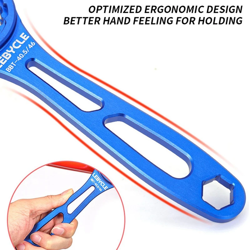 Lebycle Multi Functiontool Bottom Bracket Wrench Tool For Shimano BB90/BB91/MT800 SRAM BB91/BB51/BB70/MT500/BB30AL/BB52