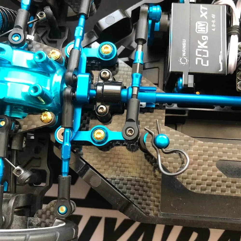 RC Teil Carbon Lenkung Montage Anti-Sand Abdeckung Staub Abdeckung für Tamiya TT02 TT-02 1/10 RC Auto Upgrade teile