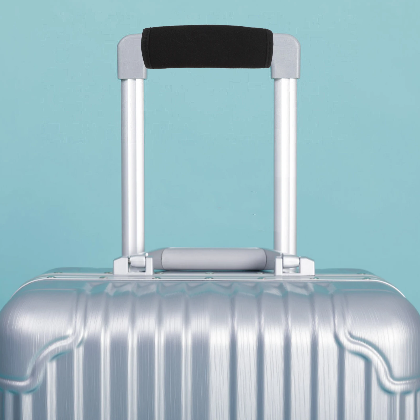 

3 Pcs Suitcase Handle Cover Protective Elastic Trolley Detachable Luggage Covers Neoprene