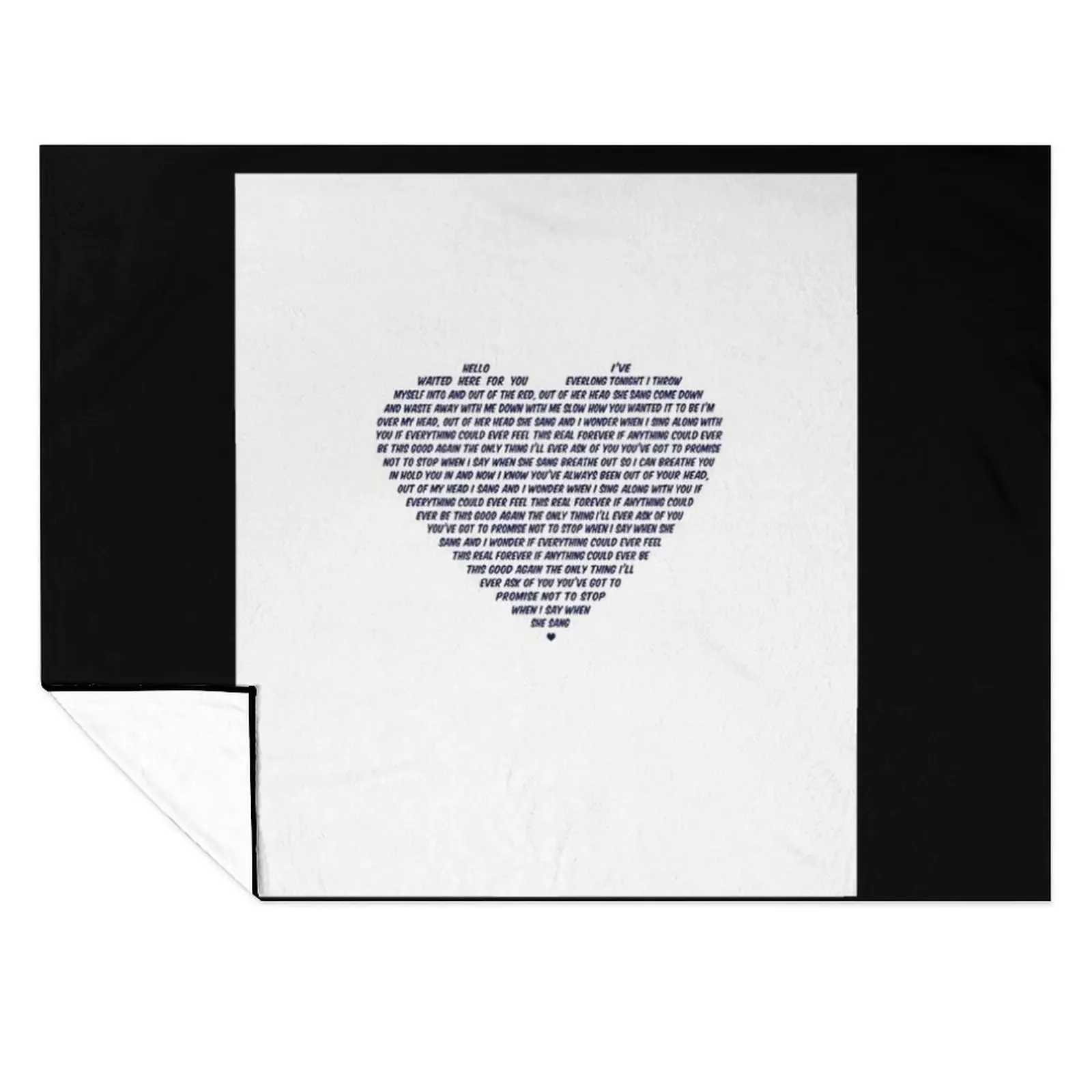 

Everlong Graphic Throw Blanket wednesday cosplay anime For Baby Summer Beddings Blankets