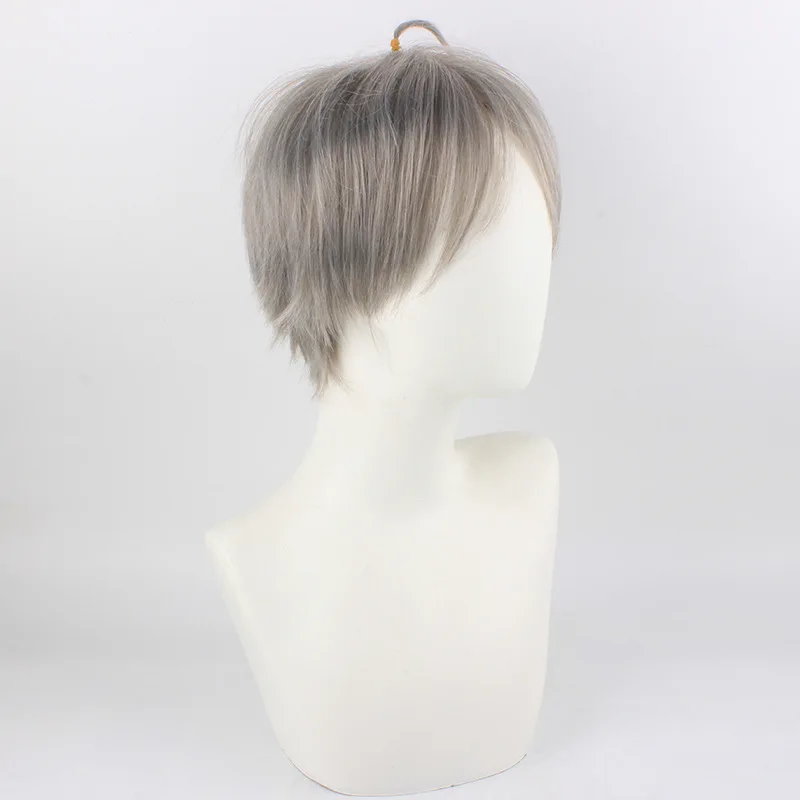 Volleyball Jungen Koji Sugawara Cosplay Perücke Anime Falsches Haar Hochtemperatur Seide Rose Innere Netzwerk Cosplay Perücke