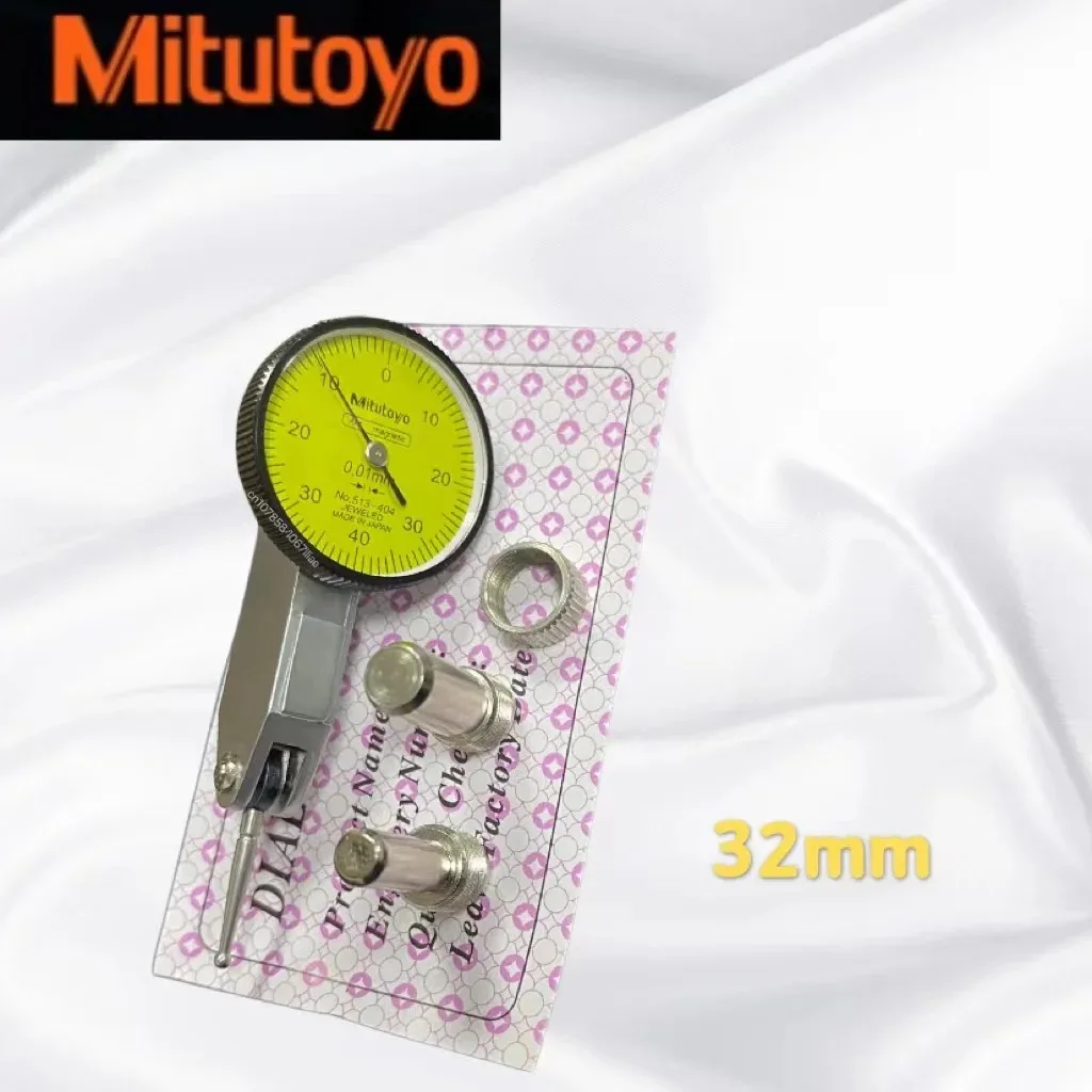 Mitutoyo Dial Indicator Woodworking Analog Lever Precision Comparator 513-404 Gauge Metric Dovetail Rails Measuring Watch Tools