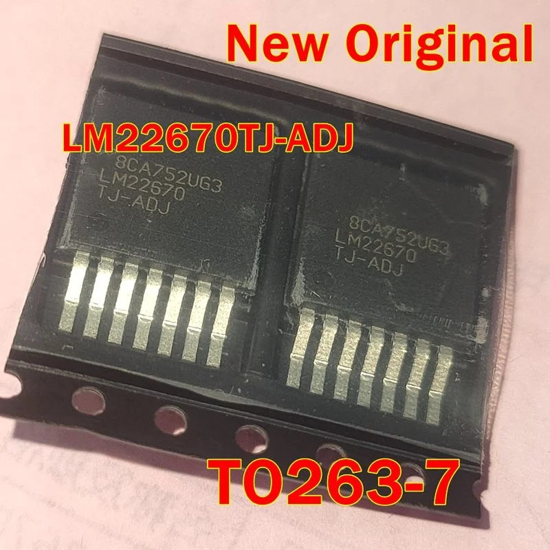 

1pcs to 20pcs LM22670TJ-ADJ TO263-7 New Original Step-down regulators have synchronous or adjustable switching frequency