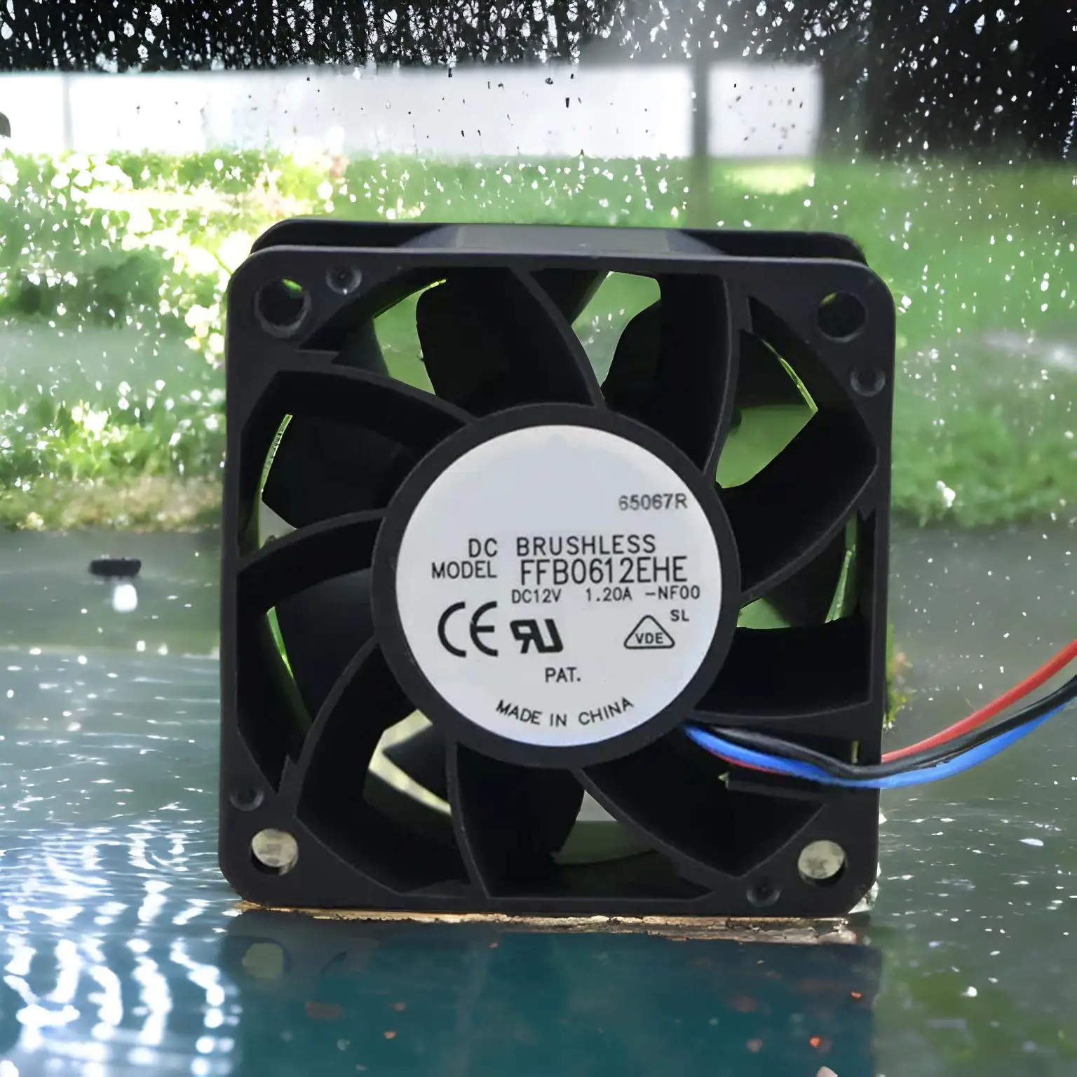 Cooling Fan FFB0612EHE DC 12V 1.20A 6038 60X60X38mm 3-Wire
