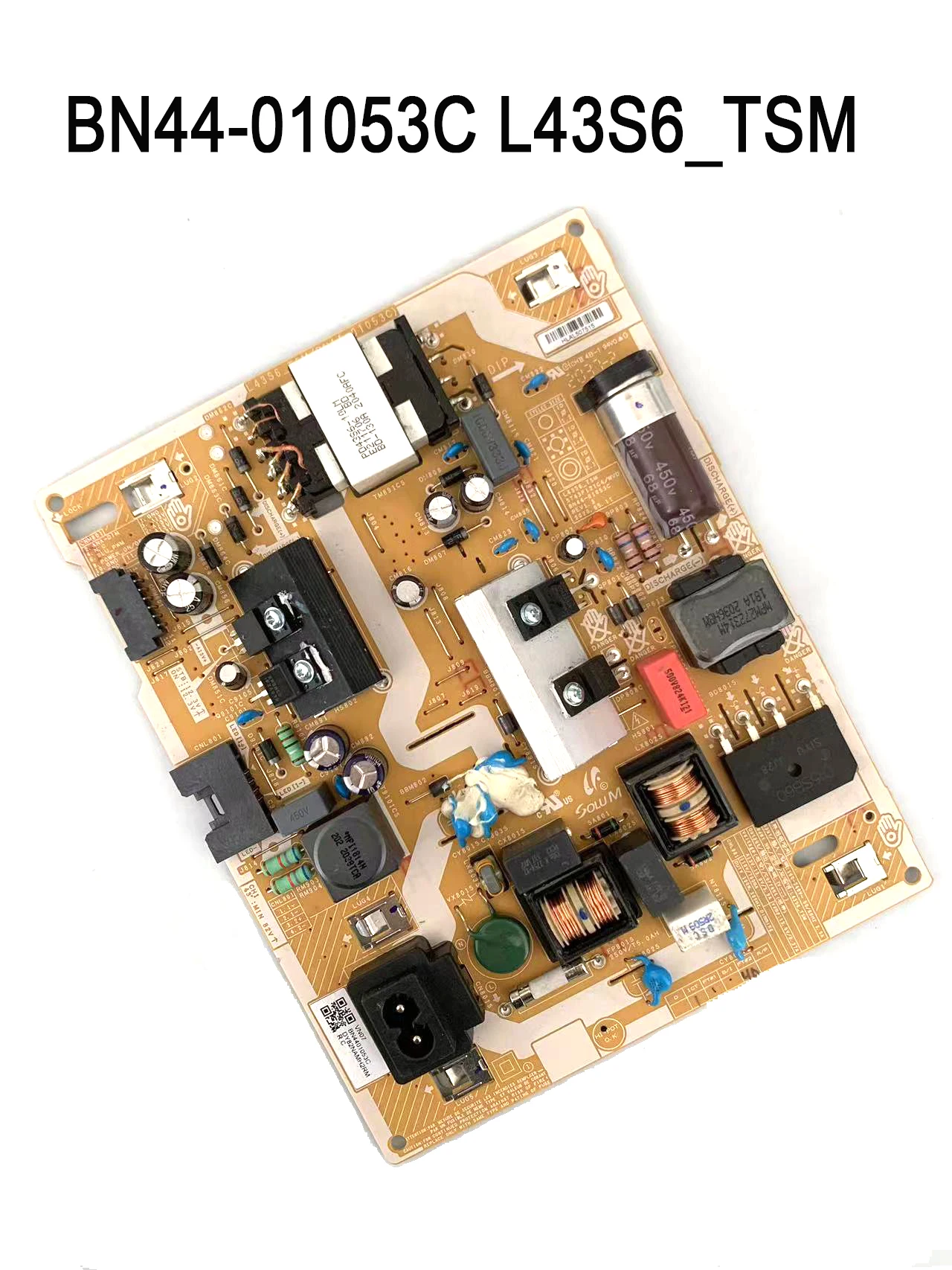 

BN44-01053C L43S6_TSM Power Board is for UN43TU8000F UN43TU700DF UN43TU7000F UN43TU7000B UN43TU8000F UN43TU8000G UN43TU8000K TV