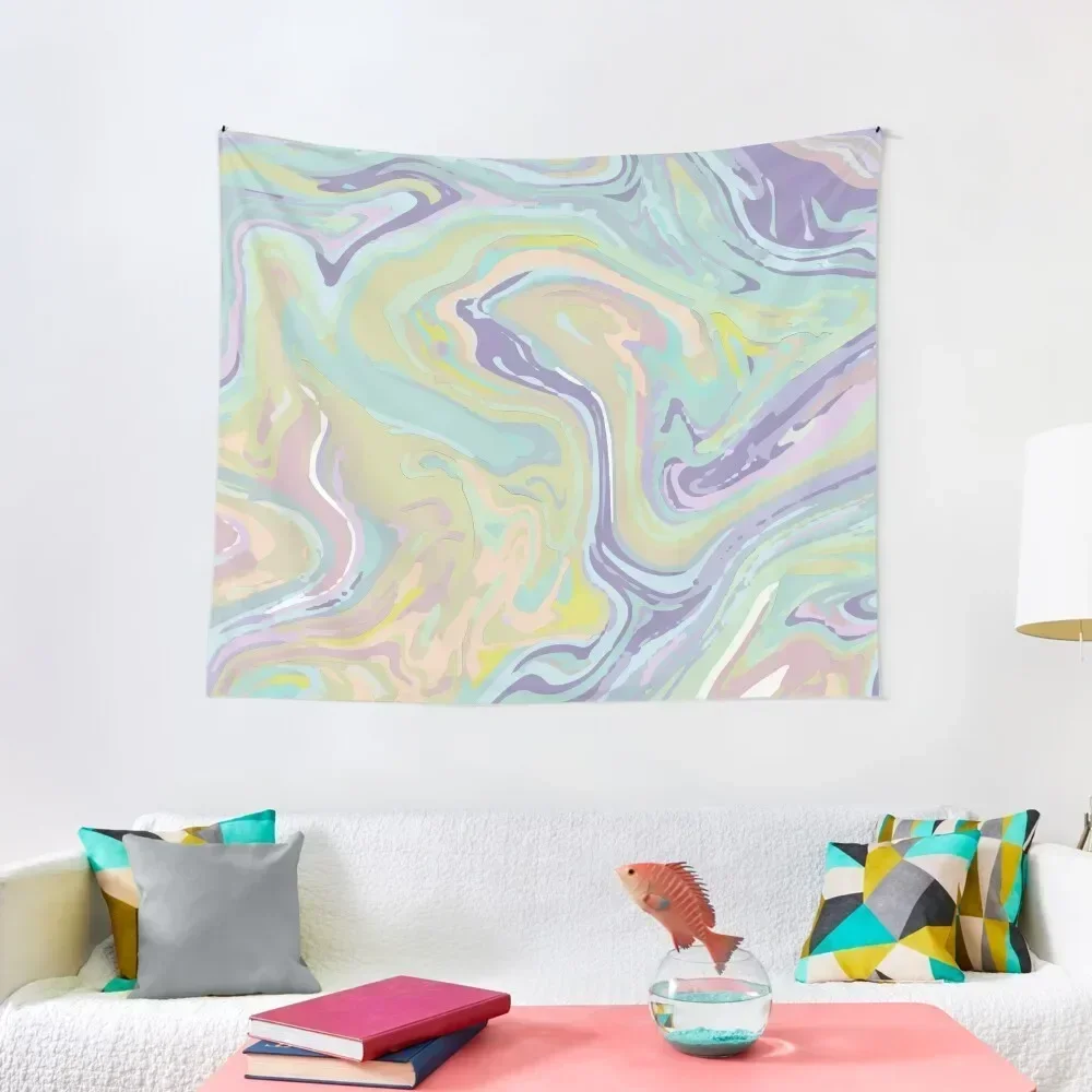 

Colorful Marble Texture Abstract Design Tapestry Room Decoration Accessories Room Design Tapestry