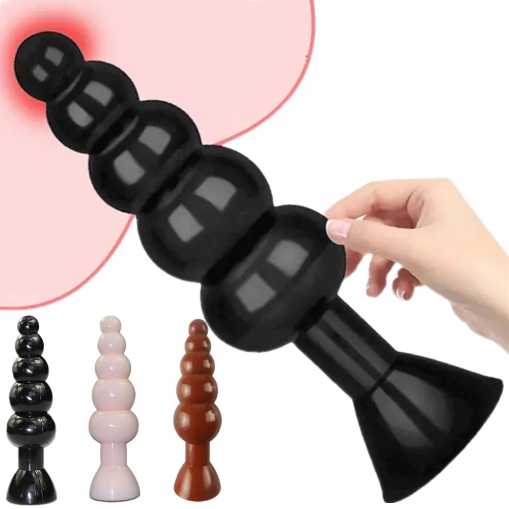 Huge Anal Beads Butt Plug Dildo PVC Buttplug Prostate Toy Masturbator Massager Adult Sex Toys For Gay Men Woman Sexshop Products