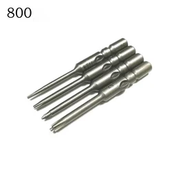 4pcs 800 4mm round shank Y type Torx Pentalobe Screwdriver bits Y0.6 Pentacle 0.8/1.2 for iPhone 11 XR 7 8 6 6S X Opening Tools