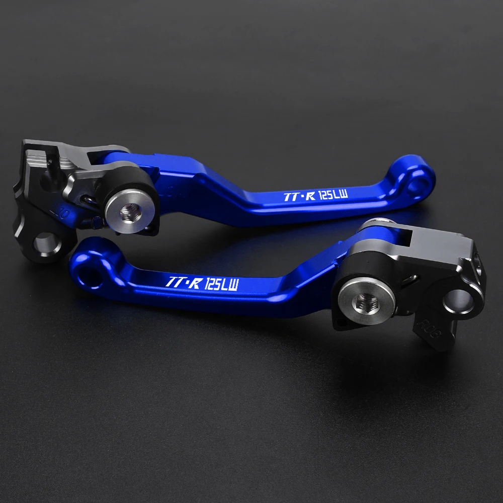 

For yamaha TTR125LW/E TTR125 LW/E 1993-2006 2007 2008 Motocross CNC Aluminum Motorcycle Pivot Brake Clutch Levers Adjustable