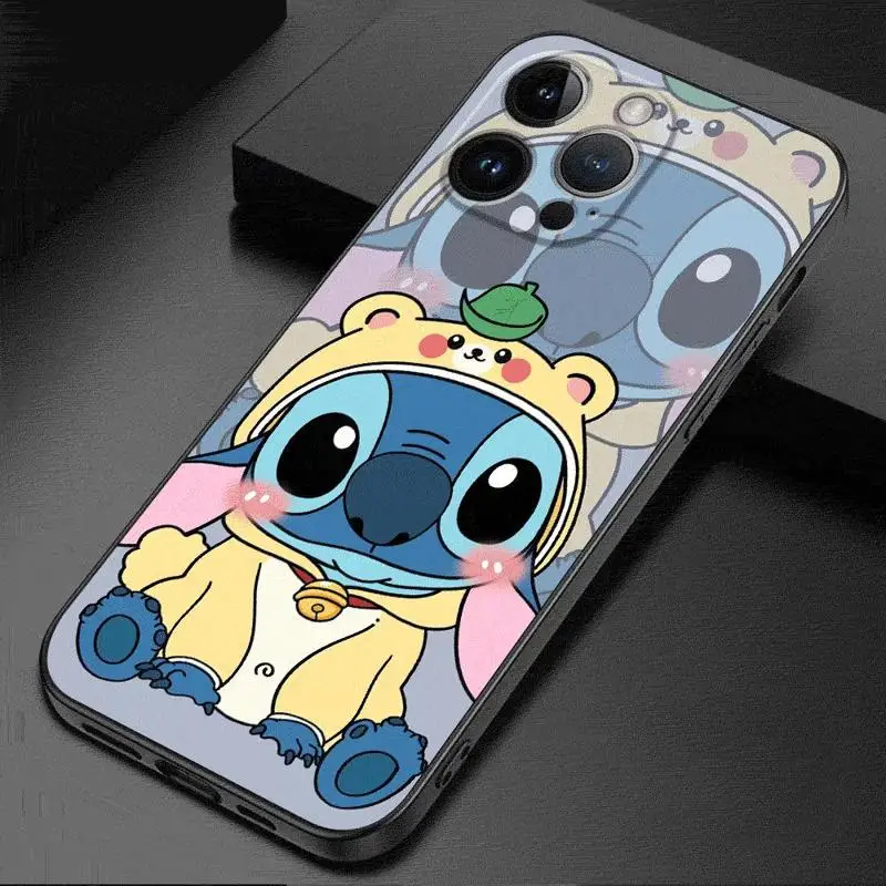 Phone Case For Samsung Galaxy A52 72 A73 53 A54 15 A25 11 A12 A13 14 A21s 22 A23 A24 32 A33 34 42 5G TPU Isney Angel Stitch