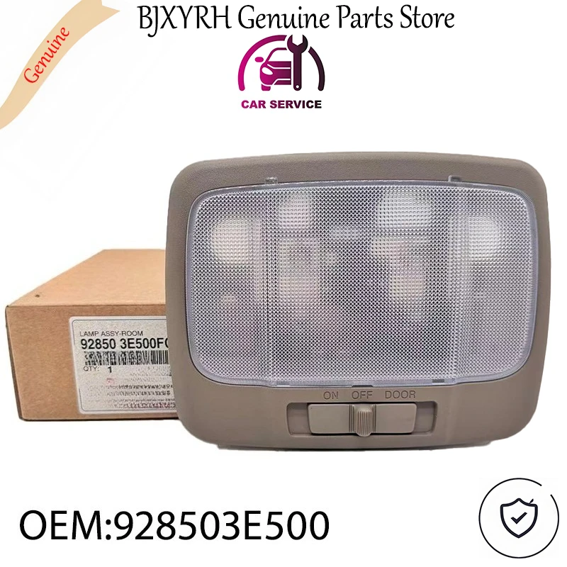 

928503E500 Бежевый центральный светильник в сборе для Kia Sorento 2006-2009 гг. Накладная консоль OEM 92850-3E500