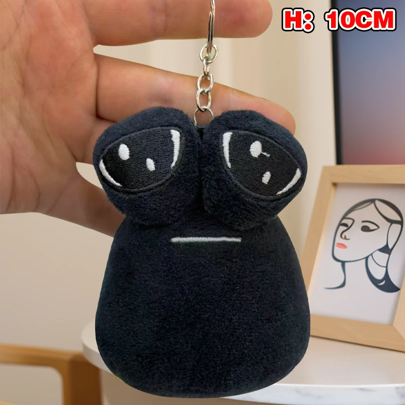 Hot My Pet Alien Pou Pluche Sleutelhanger 10-22Cm Kawaii Cartoon Pop Knuffels Zacht Kussen Pluche Dier Cadeau Voor Kinderen Meisjes