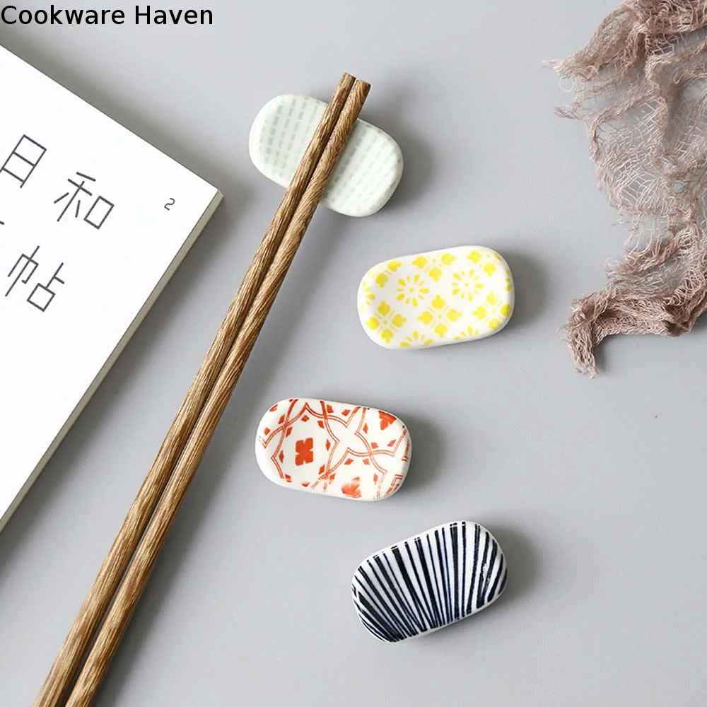 Kitchen Tools Fork Rack Ceramic Chopsticks Holder Chopsticks Stand Tableware Chopsticks Spoon Rack