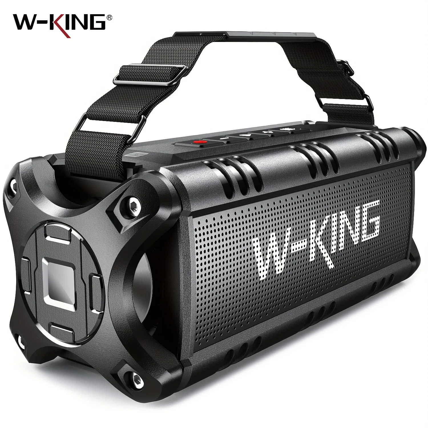 W-KING Bluetooth Speaker, 90W Peak 50W RMS IPX6 Waterproof Loud Speakers Bluetooth Wireless, Large Outdoor Portable Speaker