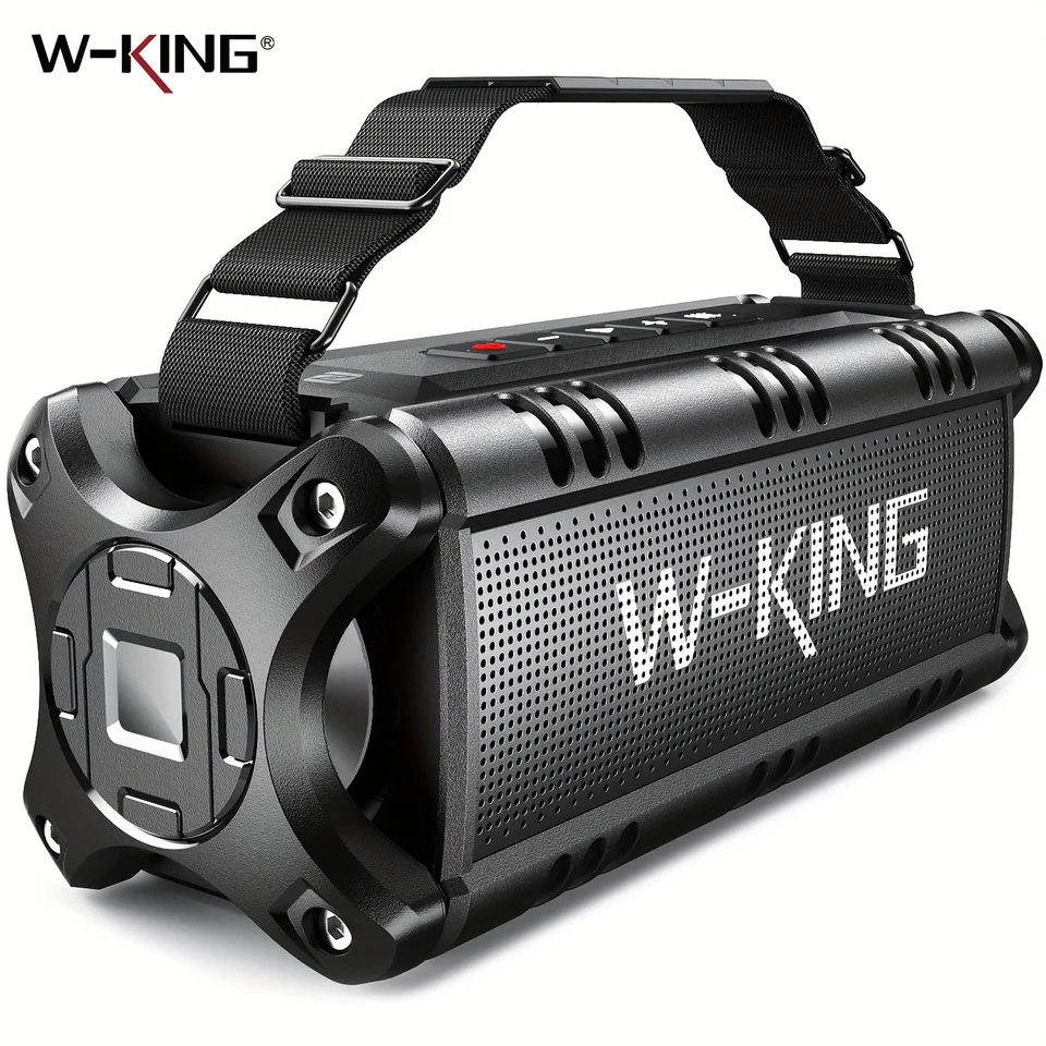 W KING D8 Waterproof Bluetooth Speaker with Power Bank