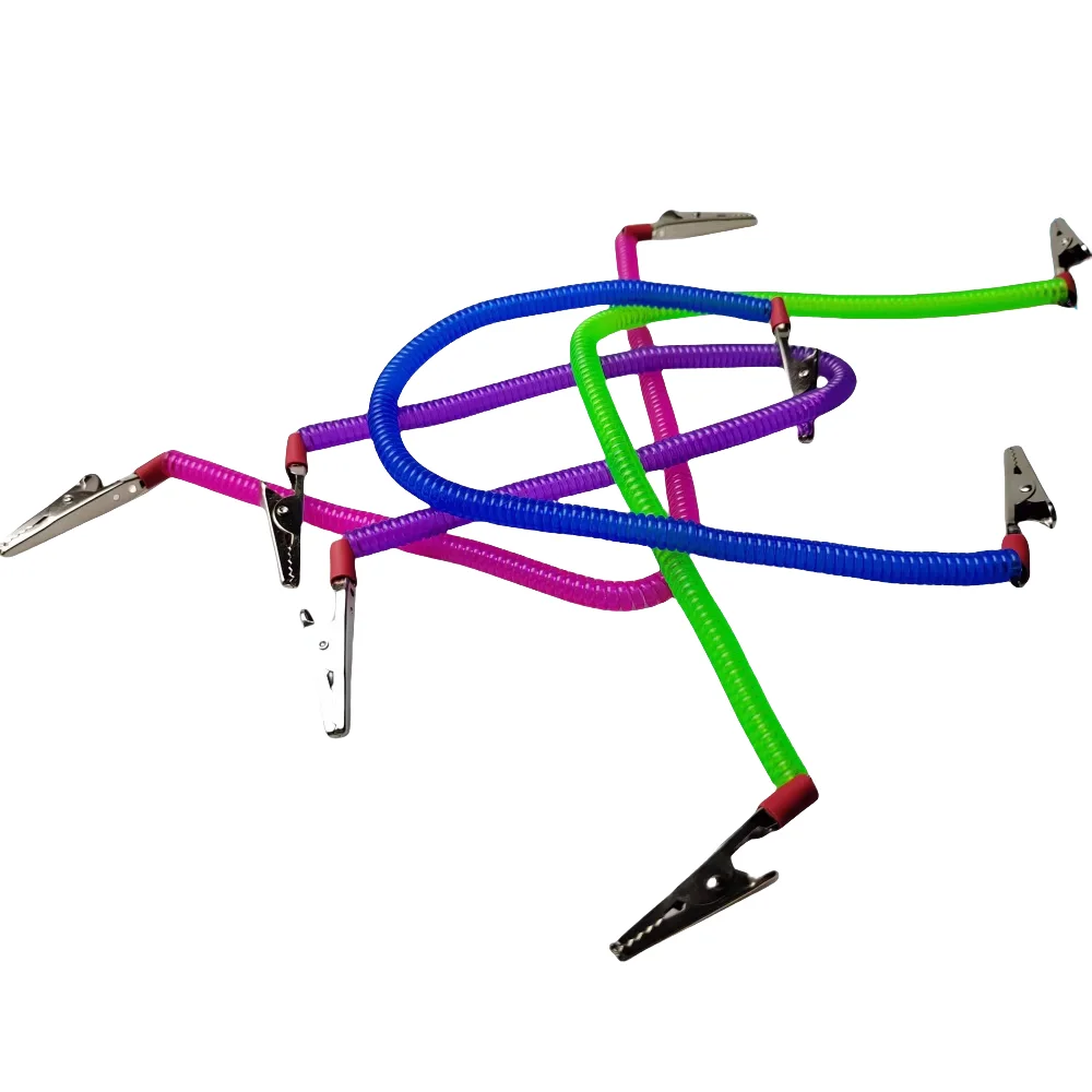 

Dental Scarf Clip & Napkin Holder Set - Spring Rope Fasteners for Oral Hygiene & Patient Comfort During Procedures