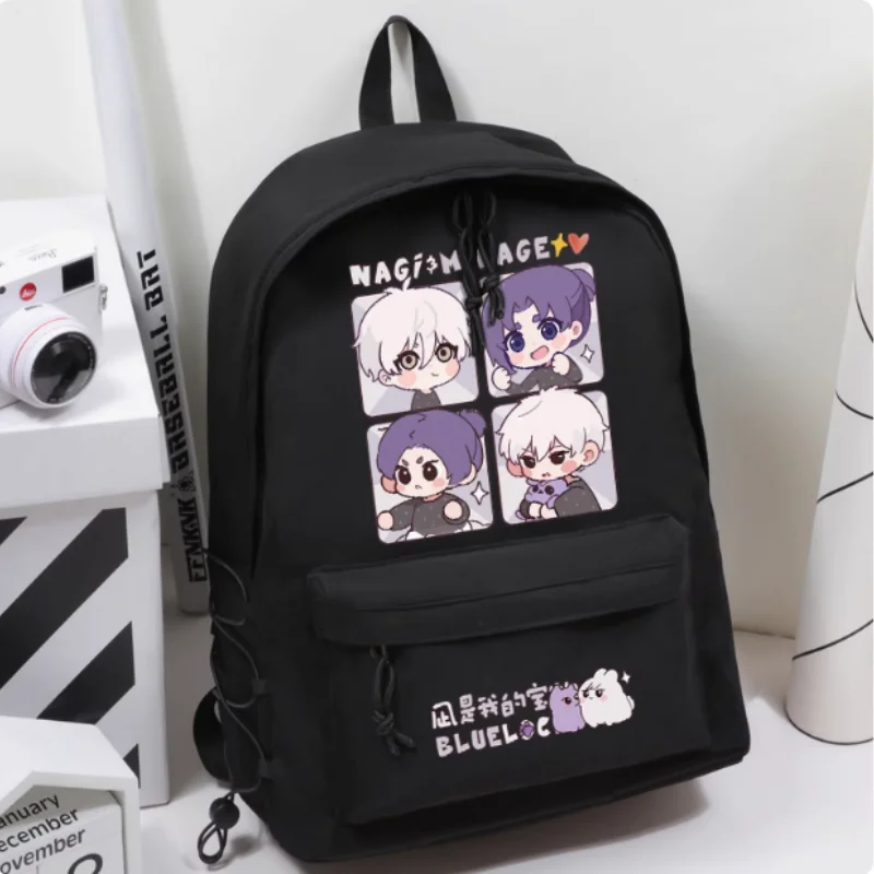 Anime BLUE LOCK Nagi Seishiro Mikage Reo  Schoolbag Backpack High-capacity Shoulder Bag Cosplay Student Teenager Gift B1805