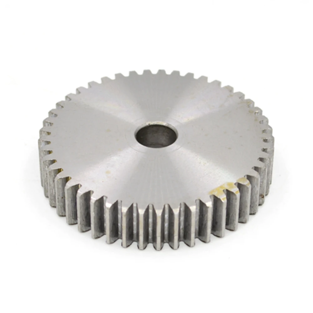 1pc Module 1 Carbon Steel Pinion Gear 60 61 62 63 64 65 66 67 68 69 70 71 72 73 74 75 Teeth 1M Metal Spur Gears Face Width 10mm