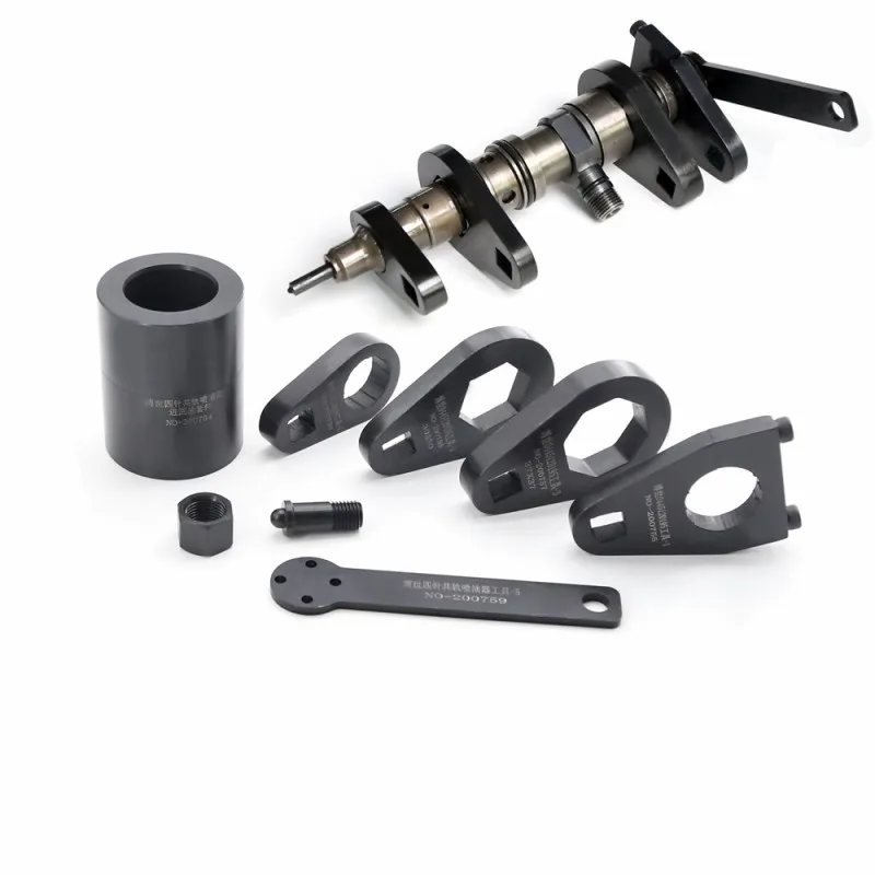 

CRIN4 Дизельный инжектор Common Rail 0445120195 Крышка сопла Разборка Удаление гаечного ключа Инструмент для впуска и возврата масла для Bosch 4-контактный