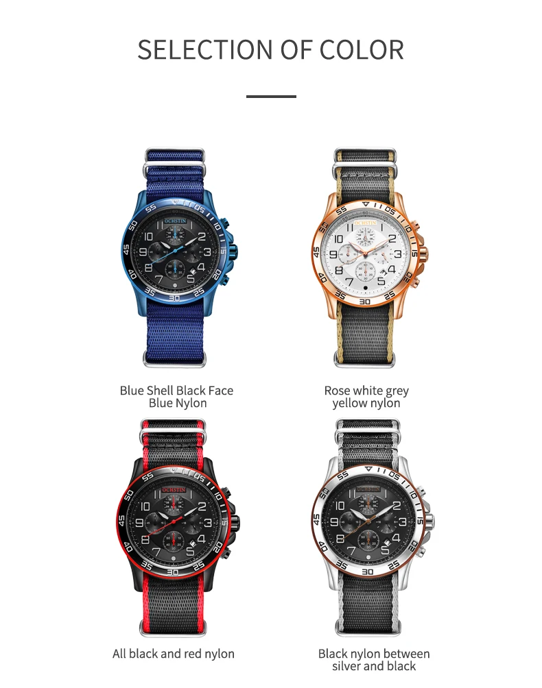 Coffee Delicate Luxury Casual Quartz Watch Men Four Hand Dial Strap Watch Men Fashion Quality Mens Watch Relogio Masculino