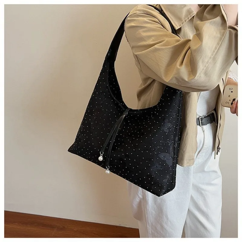 

Elegant Casual Diaper Bag Unique Leisure Leather Handbag Large Capacity Shopper Shoulder Bag Stylish Vintage Clutch Ladies