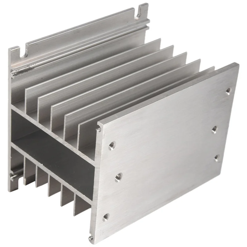 AY03-3 Phase Heat Sink 80X110x100mm For SSR Solid State Relay Aluminum Heatsink