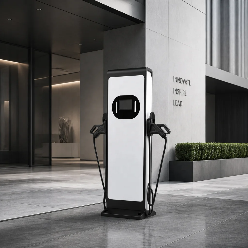 Customize New Commercial Floor-mounted Electric Car Charging Station 80kw Fast EV Charger DC Charging Station for EV - view 2
