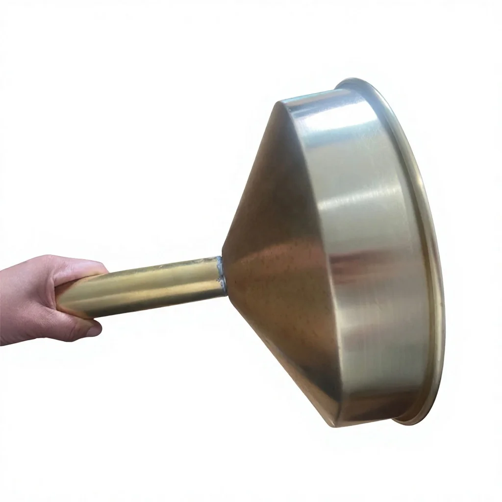 Explosion-proof brass oil funnel 160 * 130mm factory direct sales, in stock