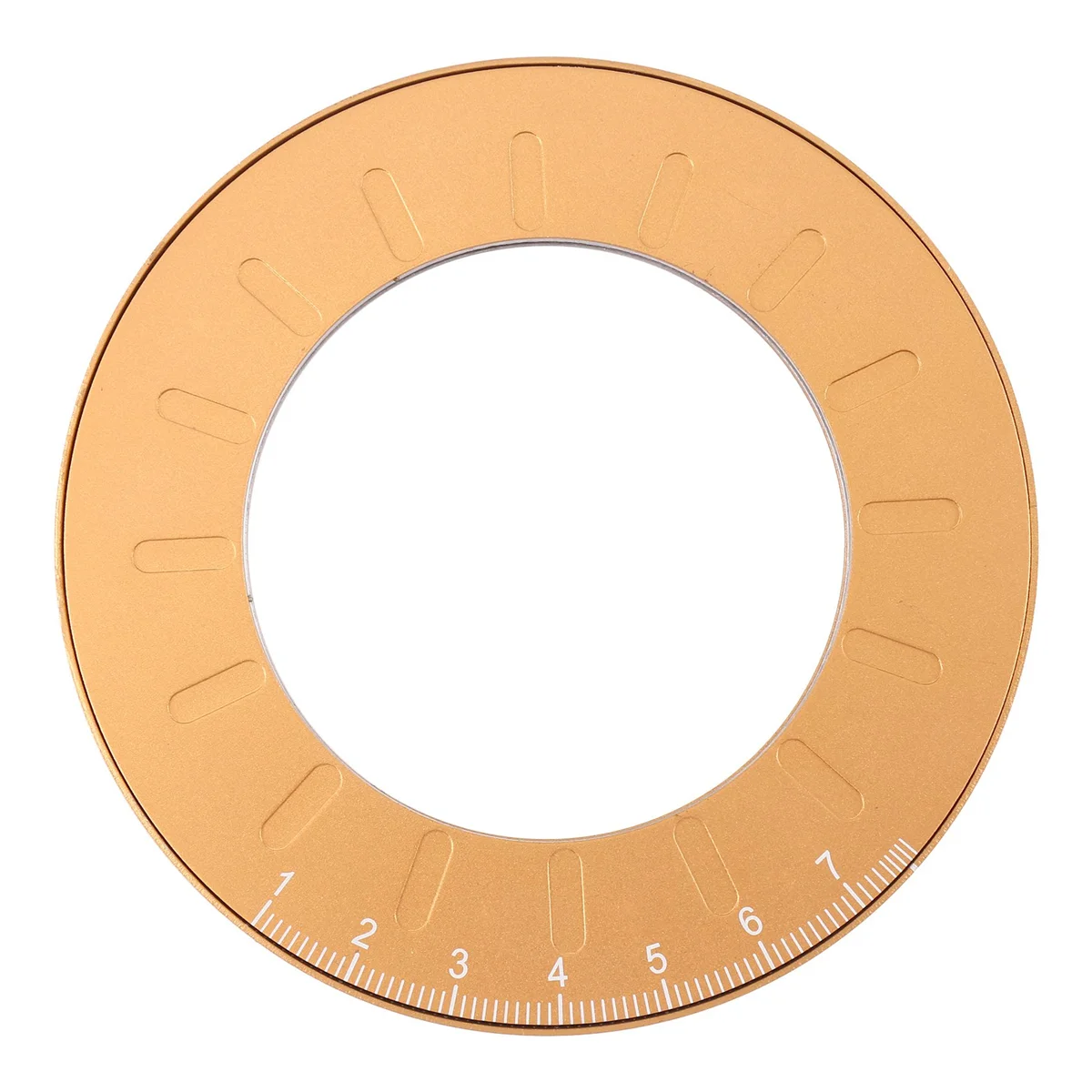 Adjustable Round Drawing Ruler 10mm to 77mm Round Rotatable Compass Ruler Woodworking Tool for Measuring Gauging