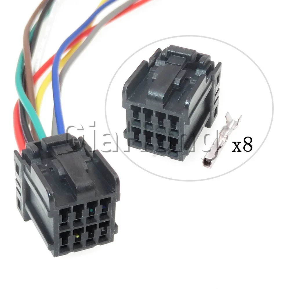 1 Juego De 8 Conectores De 174044-2 Ac Para Arnés De Cableado De Elevador De Ventanillas Automotrices, Accesorios Para Coche, Conector Automotriz Sin Sellar — -7%, $0.04 Coupon, from $0.47 – 7% descuento – €0.47