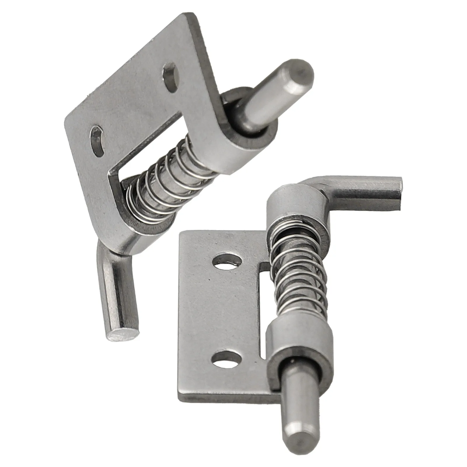 Close The Door Firmly Latch Pin Silver Wide Application 304 Stainless Steel Door Cabinet Hinges Hardware Accessories