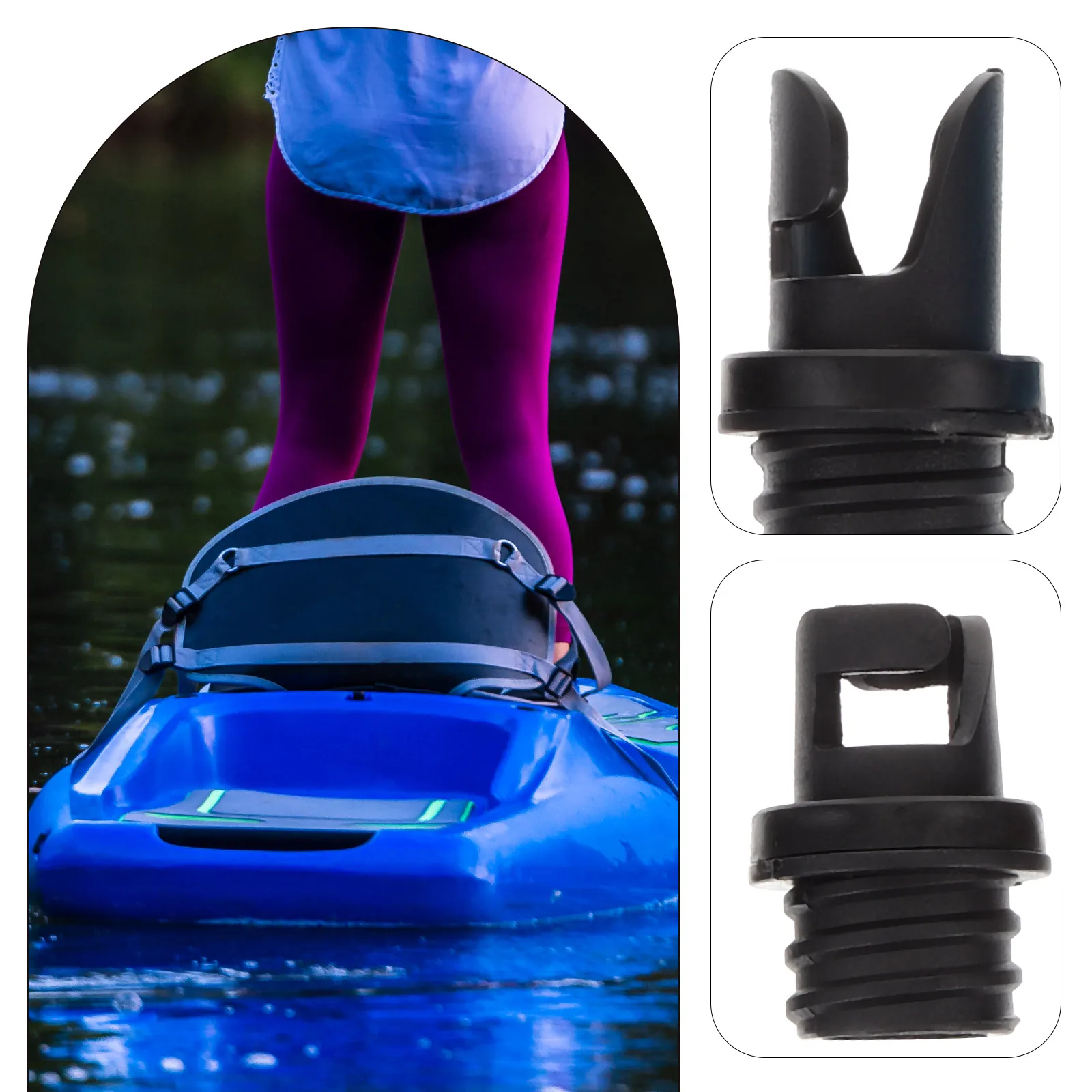 

1 Set Sup Pump Adapter Durable Nylon Alloy Air Compressor Attachments For Inflatables Inflatable Boat Pumping Head Connector