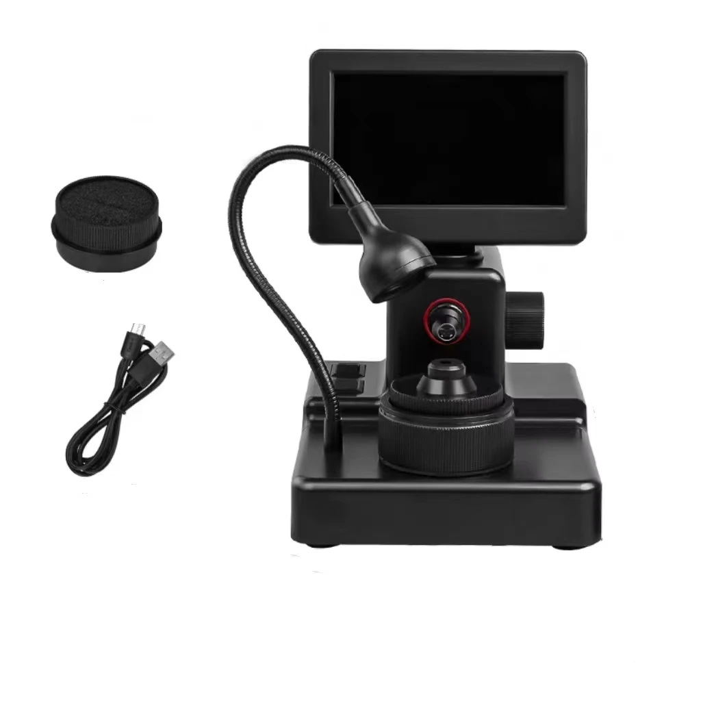 4.3 Inch HD LCD 1000X Portable Digital Diamond Girdle Number Reader Diamond Waist Code  Diamond Inscription Reader Microscope