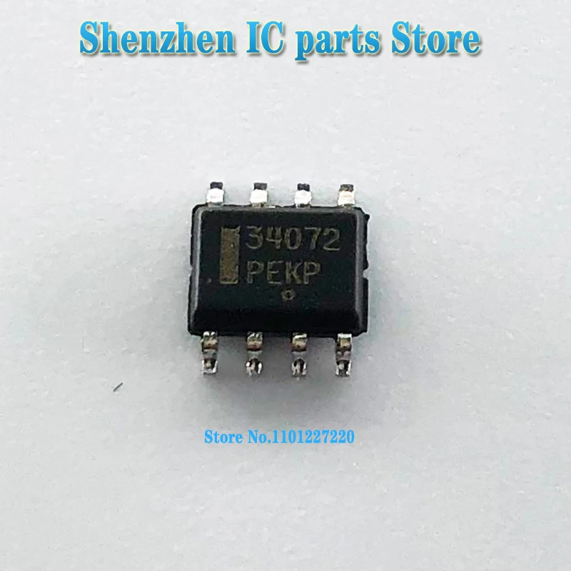 10pcs/lot MC34072 MC34072DR2G 34072 SOP-8 In Stock