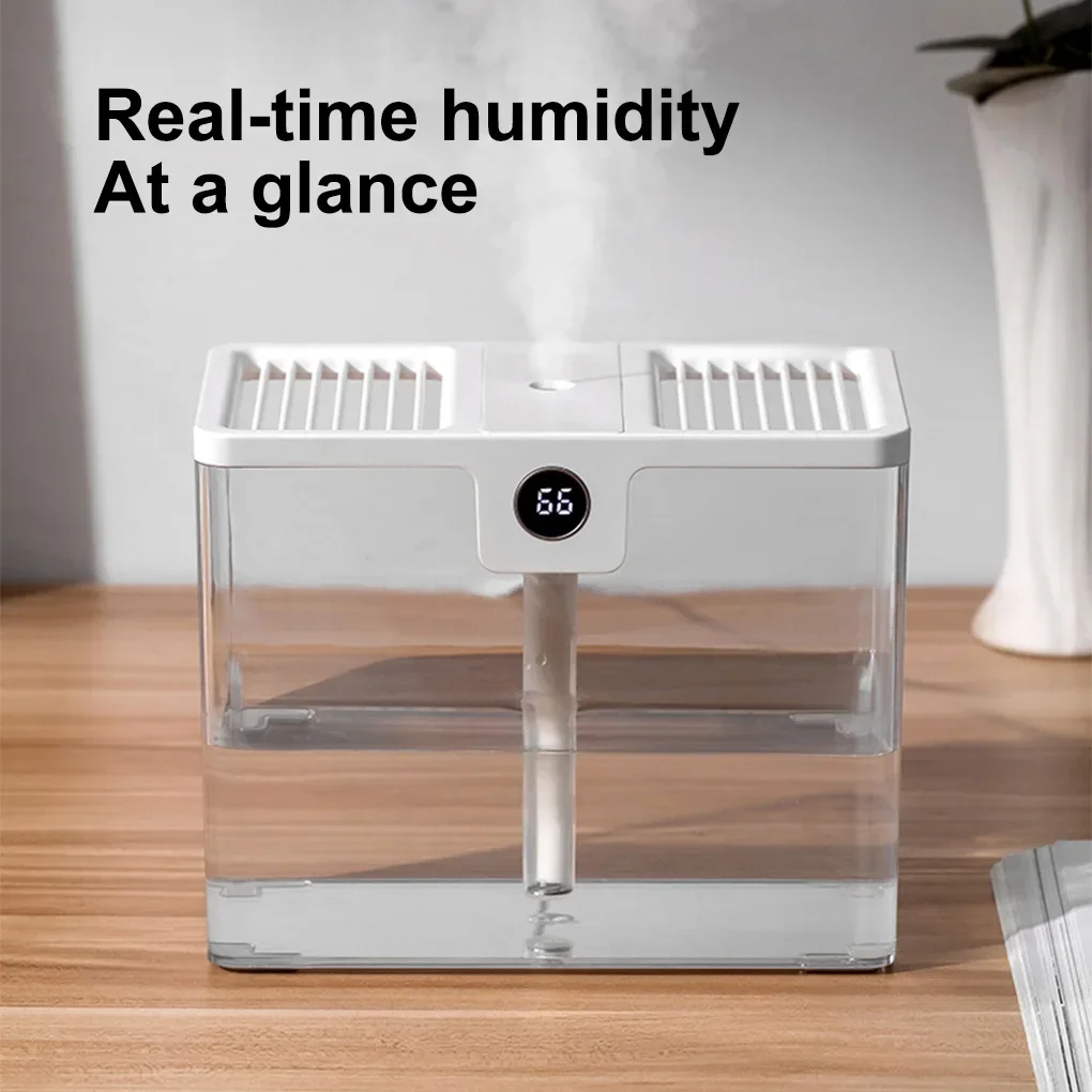 1.5L Air Humidifier Large Capacity Diffuser with Hygrometer Bedroom Humidify Display Electronic Mist Maker