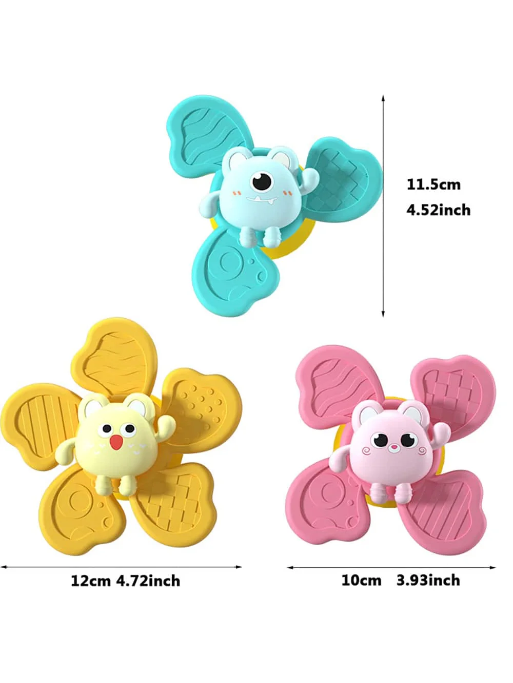 Baby Sucker Spinning Spielzeug Kinder Bad Montessori Bildung Rotierenden 3 Jahre Badezimmer Spielzeug für Kleinkind Kleinkind Spielzeug für Baby