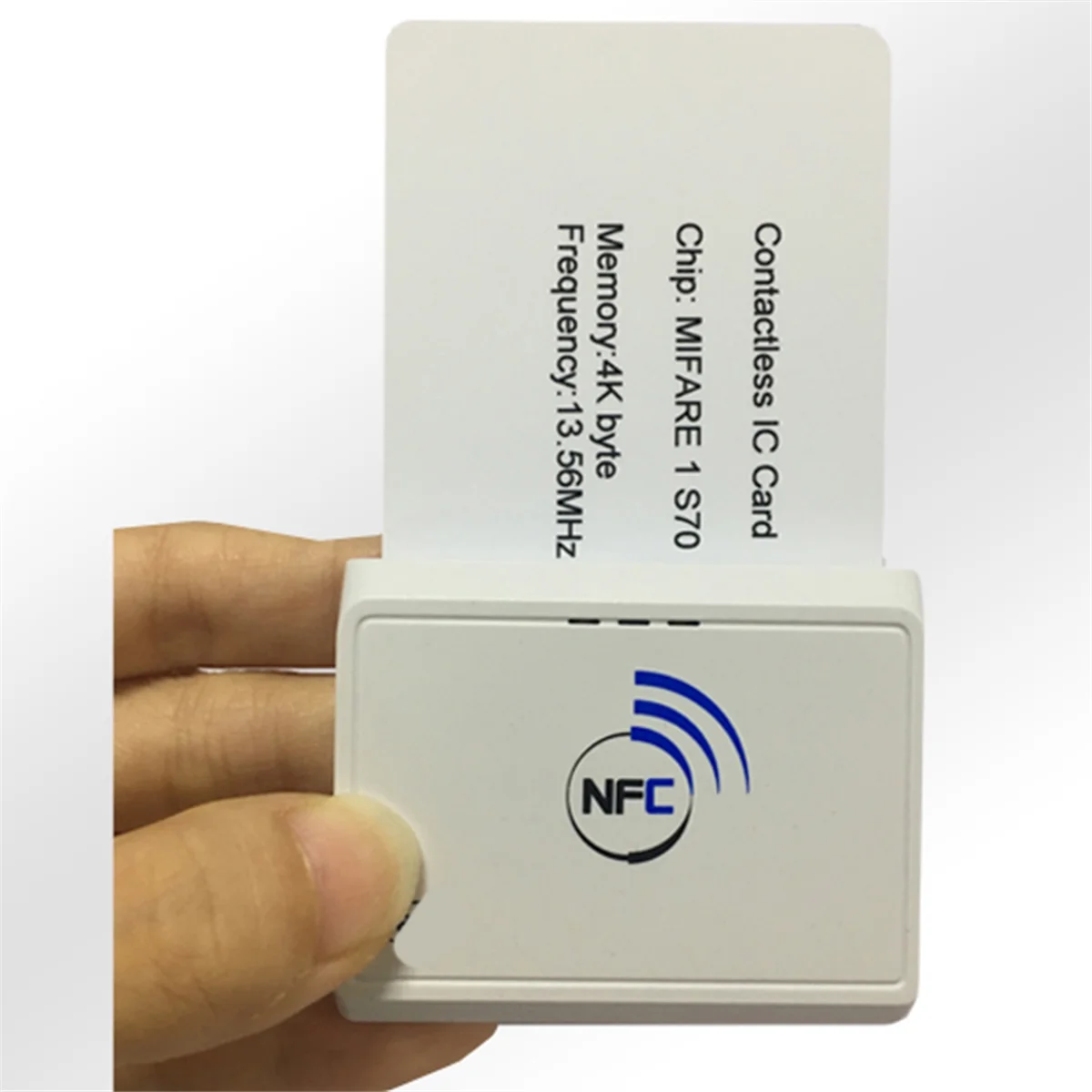 Wireless Contactless 13.56MHz NFC Reader Bluetooth Android RFID Mobile Card Reader Writer (ACR1311)