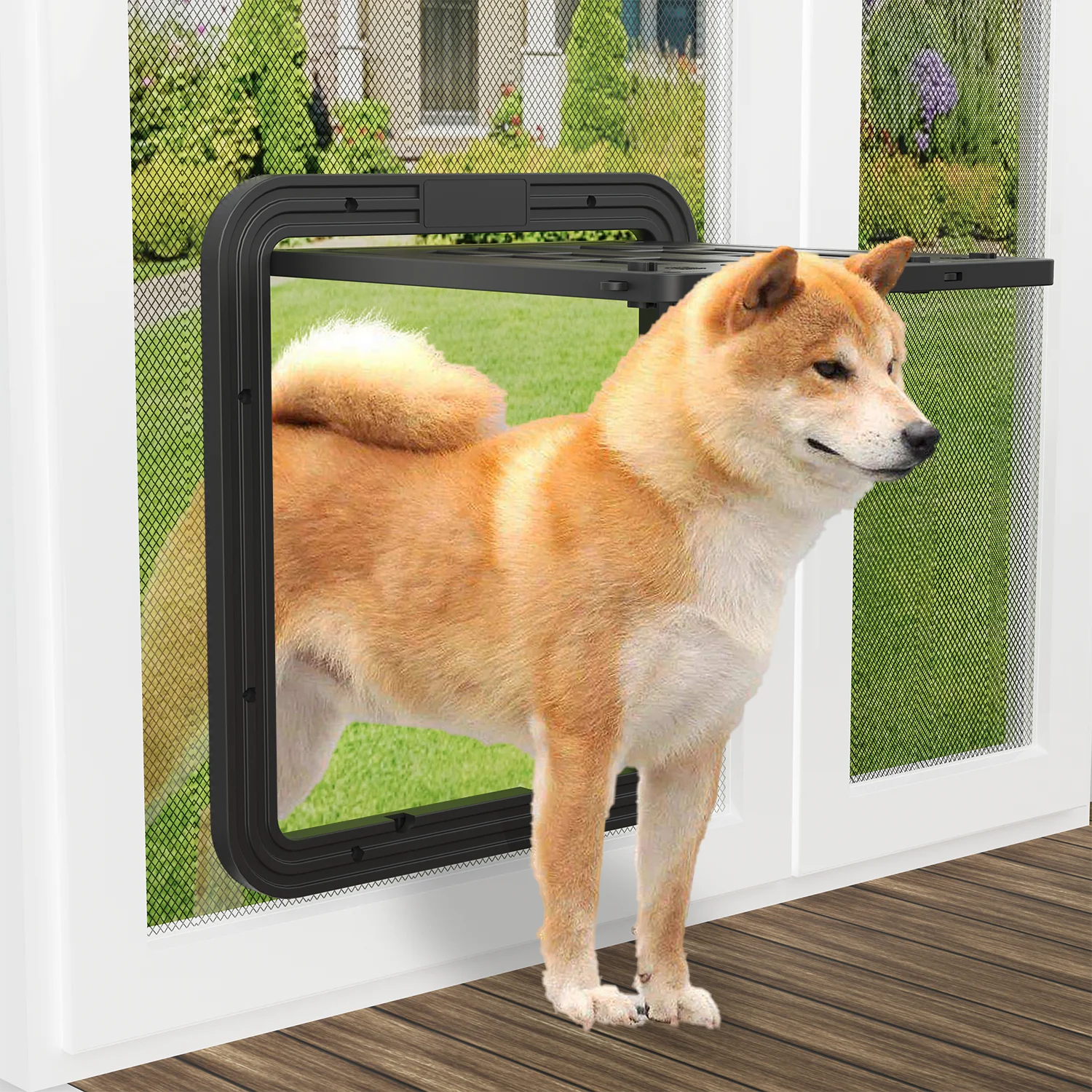 

New European and American Cat Door Anti-Bite Small Dog and Cat Screen Door Cat and Dog Door Manufacturer Wholesale Direct Sales