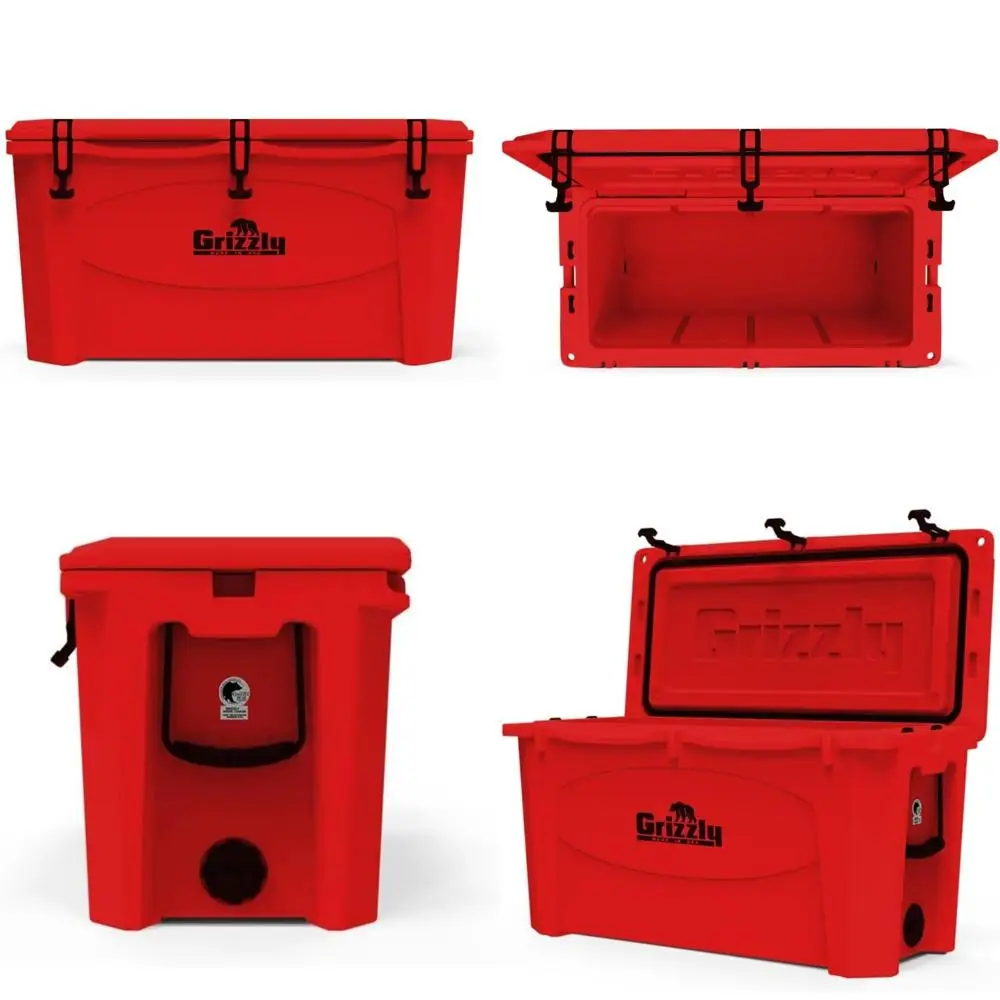 

Large 100 Quart Cooler with Durable Rotomolded Insulation - Made in USA, Lifetime Warranty, Ideal for Outdoor Activities