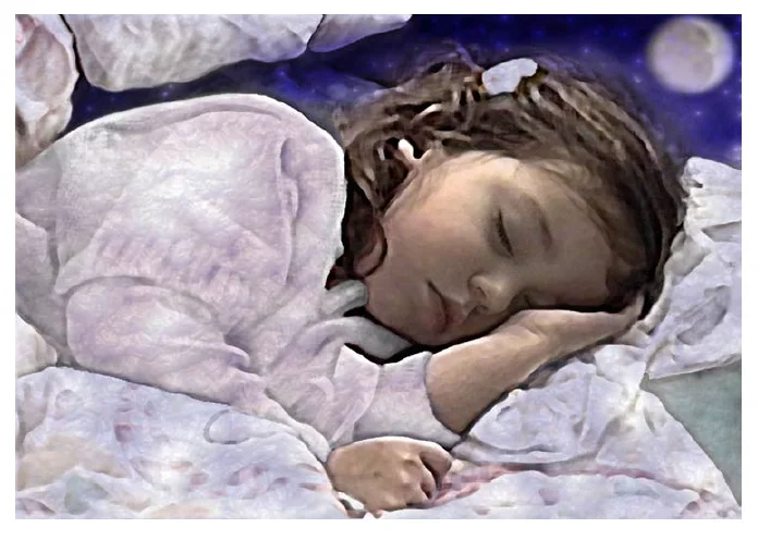 

Girl Sweet dreams 18CT 16CT 14CT Unprinted Top Quality Cross Stitch Kits Embroidery Art DIY Handmade Needlework Home Decor