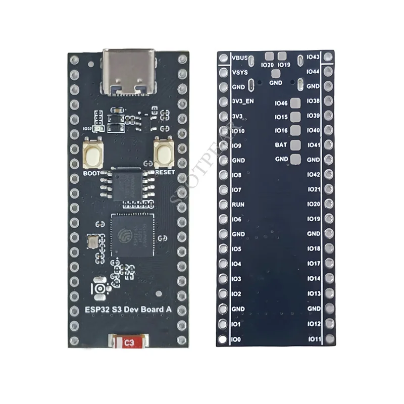 Макетная плата ESP32 S3, плата с 4 Мб флэш-памяти, модуль с поддержкой Bluetooth/Wi-Fi, совместим с Raspberry Pi Pico