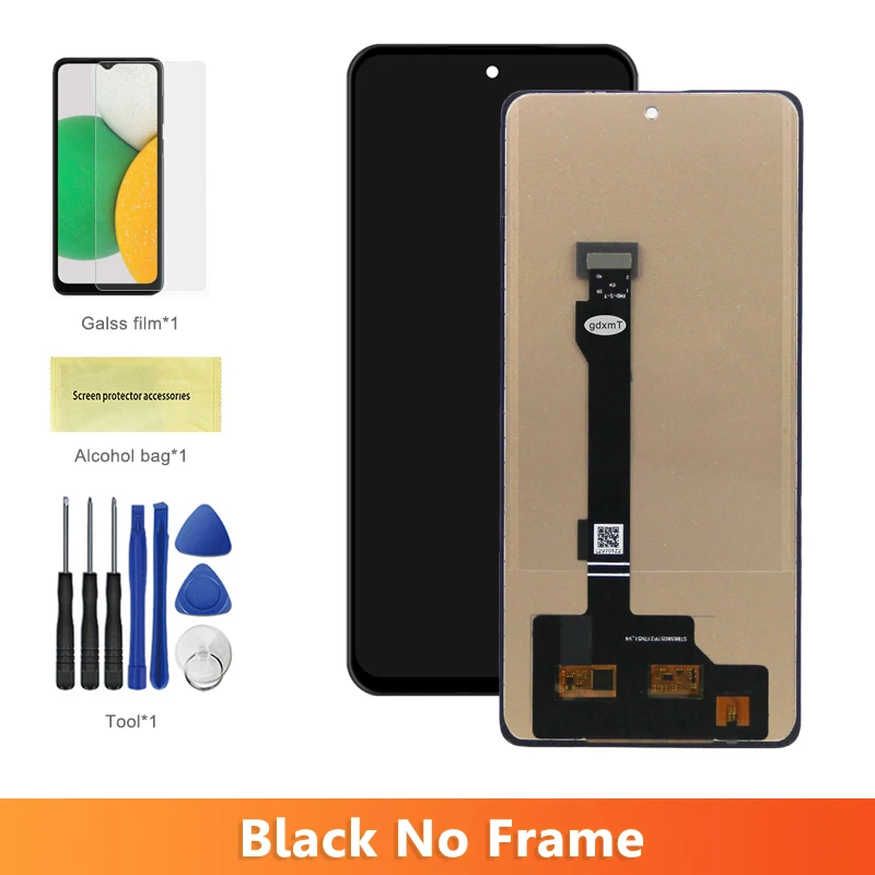 6.67" AMOLED For Xiaomi Redmi Note 12 Pro 5G 22101316C LCD Display Touch Screen Digitizer Assembly For Redmi Note 12 Pro Plus